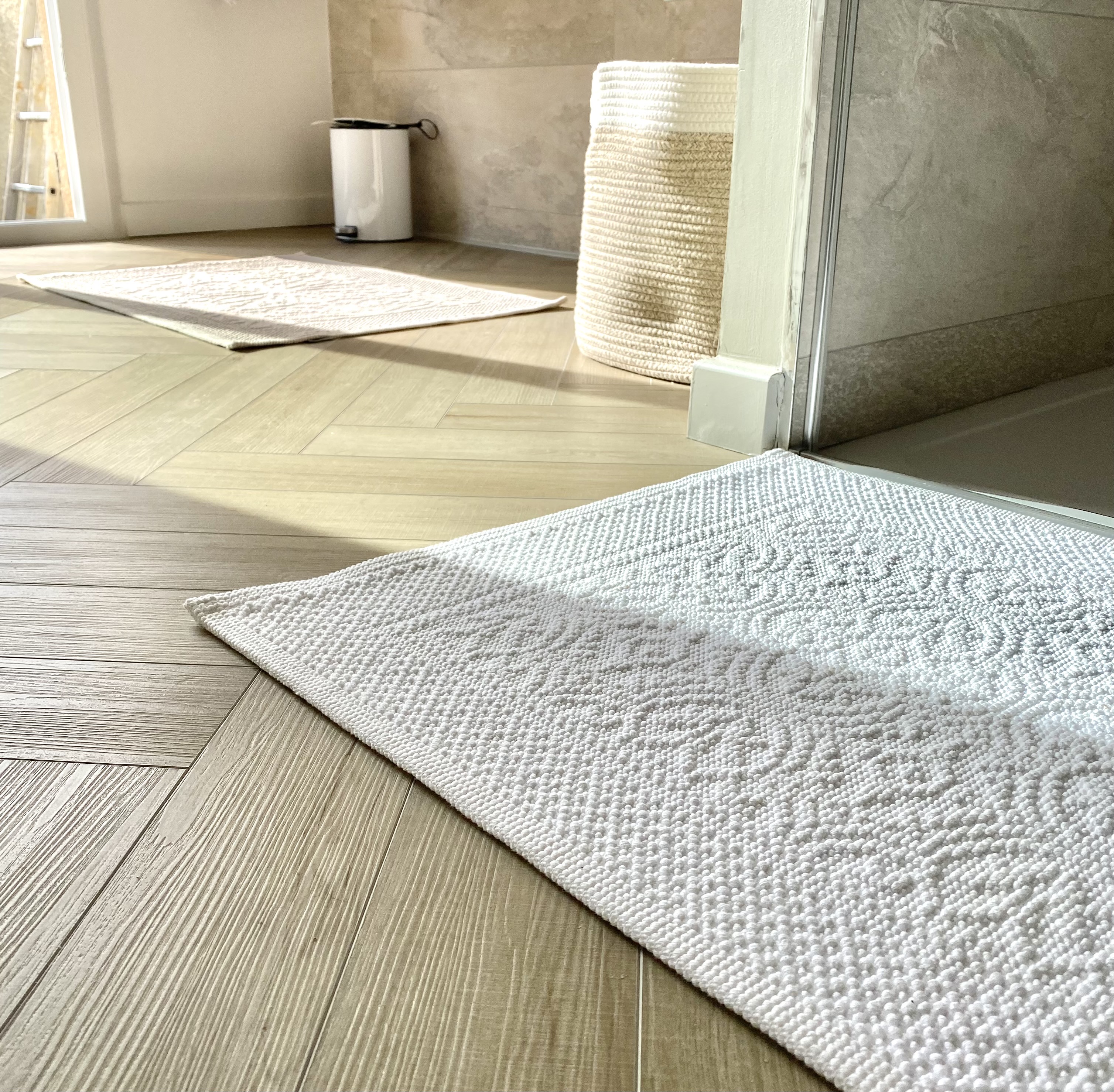 Salle d'eau au naturel